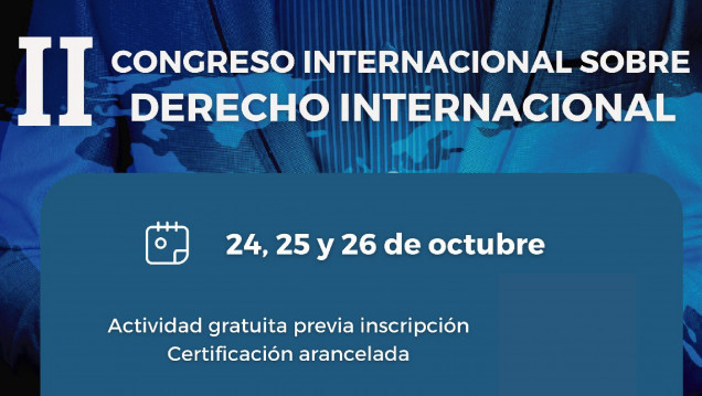 imagen II Congreso Internacional sobre Derecho Internacional