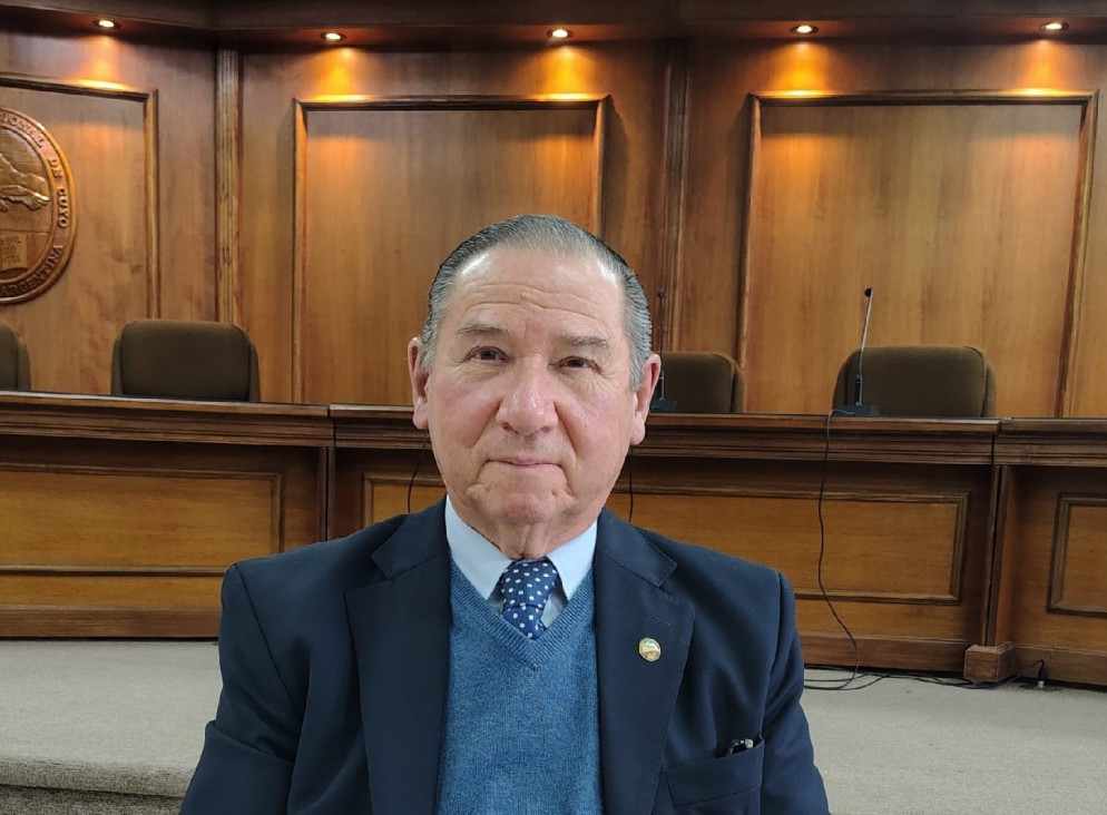 imagen "Sentía que era un capitán en aguas muy turbulentas, porque había cierta incertidumbre sobre la viabilidad de la Facultad"