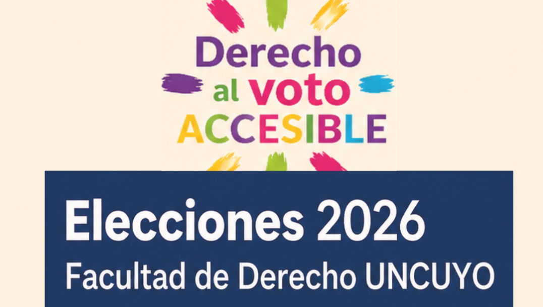 imagen Derecho al voto accesible