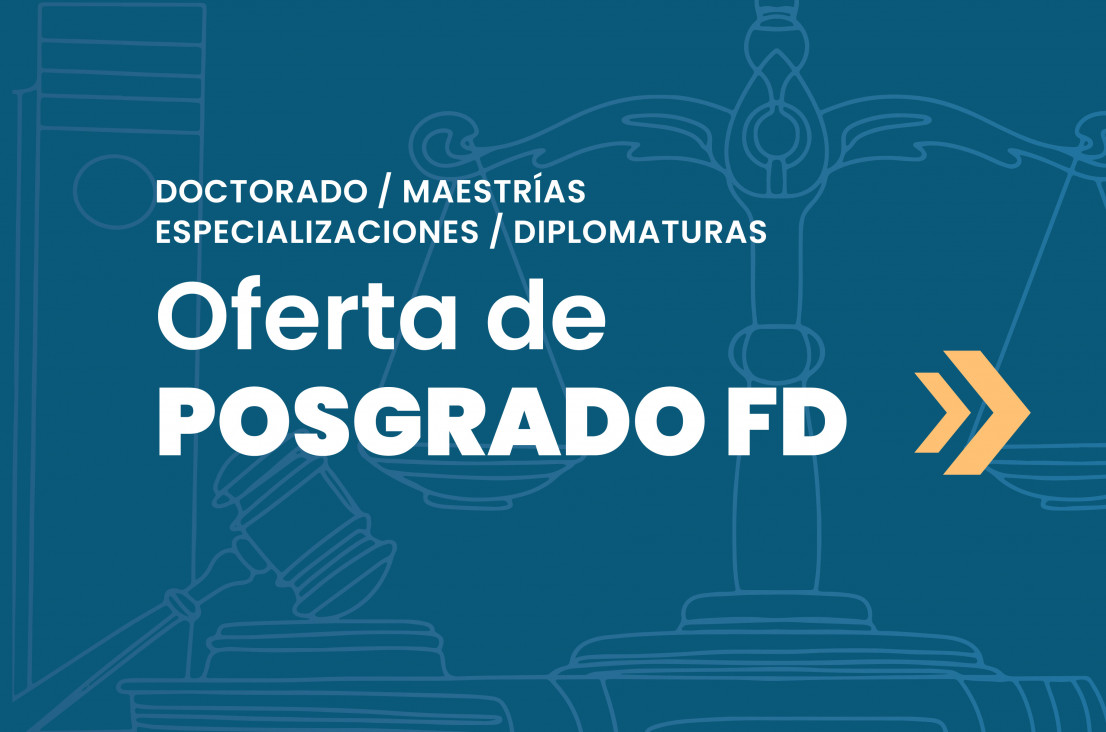 imagen Continúan abiertas las inscripciones para la oferta de posgrado 2026