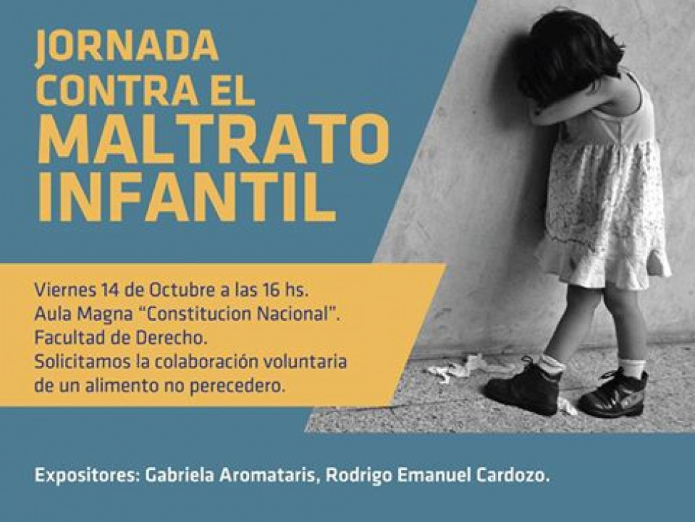 imagen Jornada contra el Maltrato Infantil