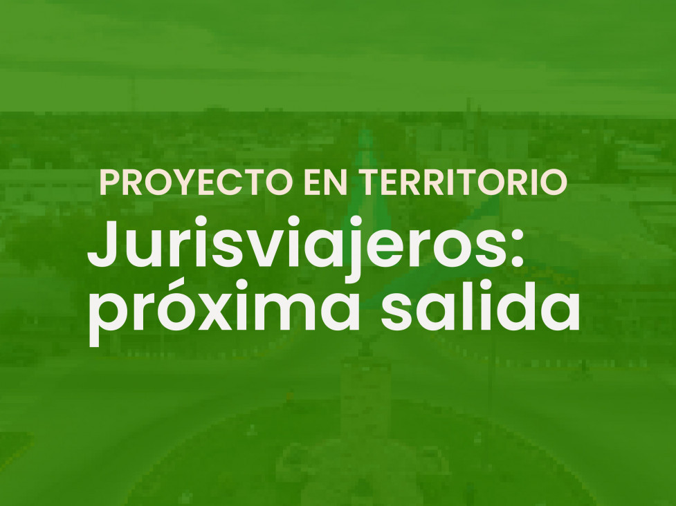 imagen  JurisViajeros estará en Gral Alvear con los Consultorios Jurídicos Móviles gratuitos