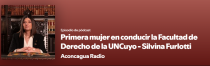 imagen Primer mujer en conducir la Facultad de Derecho de la UNCuyo, Silvina Furlotti - Radio Aconcagua 21/8/2026