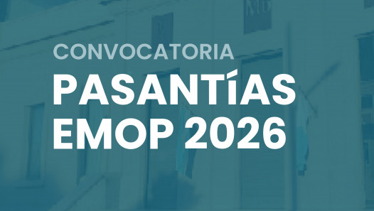 imagen Convocatoria de Pasantías en el EMOP 2026