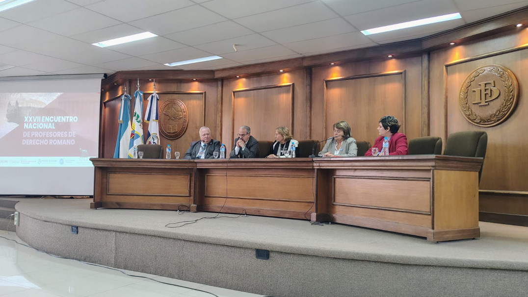 imagen Docentes e investigadores de todo el país participaron de un masivo encuentro federal de Derecho Romano