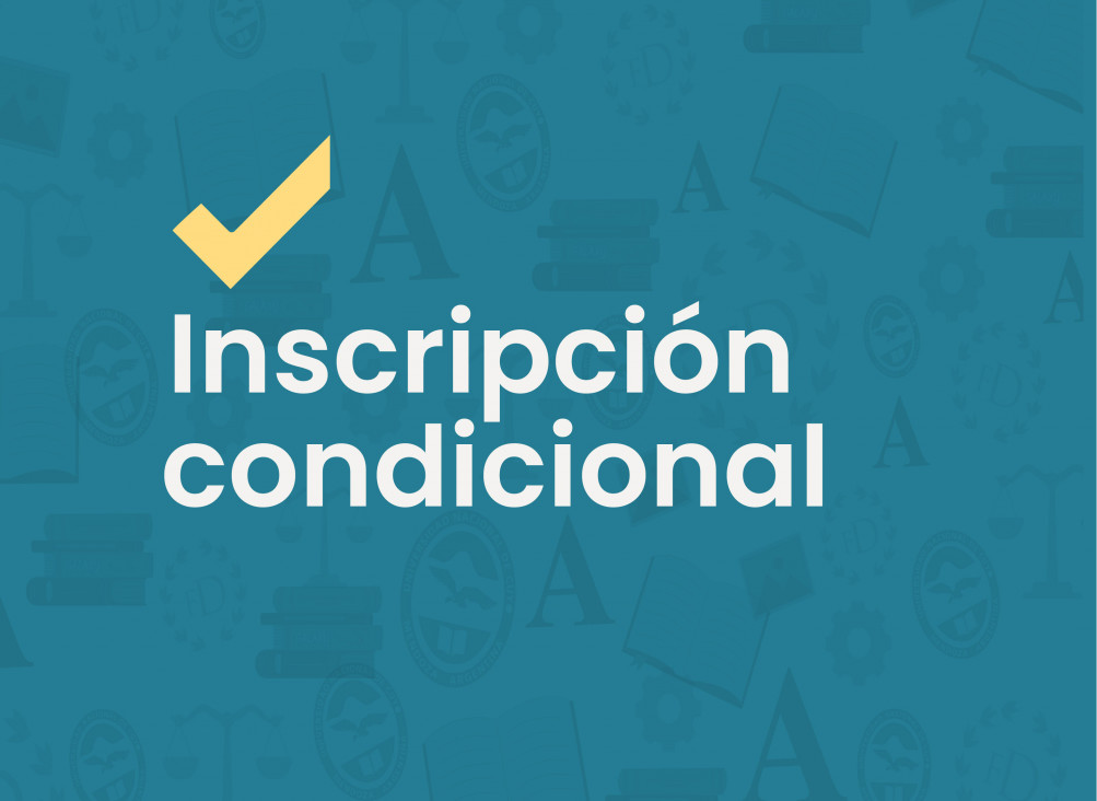 imagen Inscripción condicional para cursar Finanzas y Derecho Tributario y Práctica Profesional Supervisada II