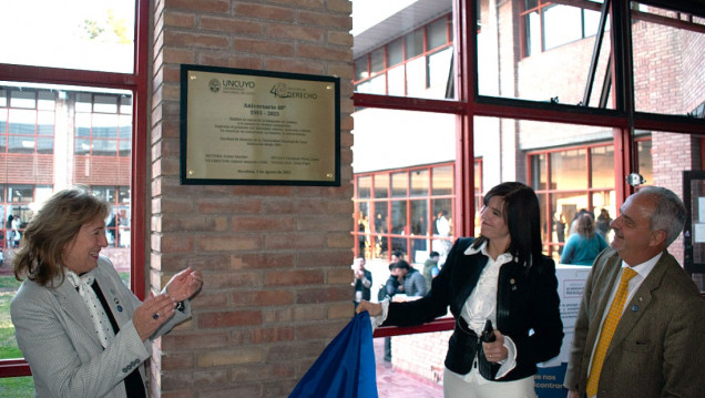 imagen La Facultad de Derecho celebró su 40° aniversario 