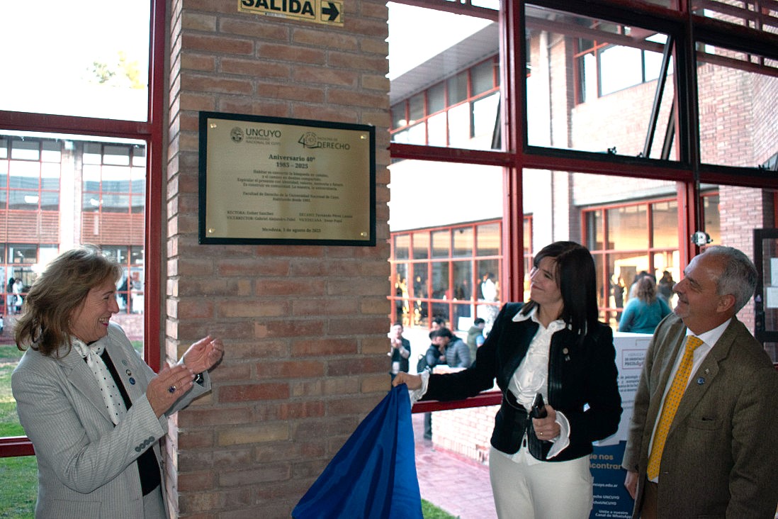 imagen La Facultad de Derecho celebró su 40° aniversario 