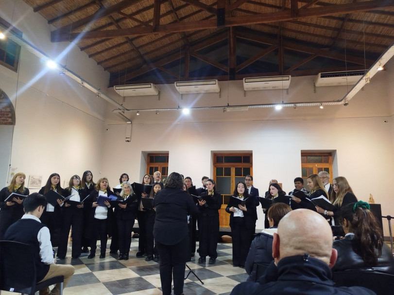 imagen El canto coral reunió a las comunidades universitarias de Mendoza y Bariloche