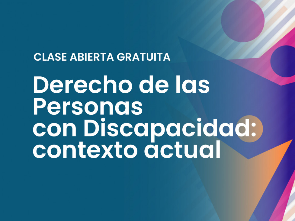 imagen Con una charla abierta, inicia la Diplomatura en Derecho de las Personas con Discapacidad
