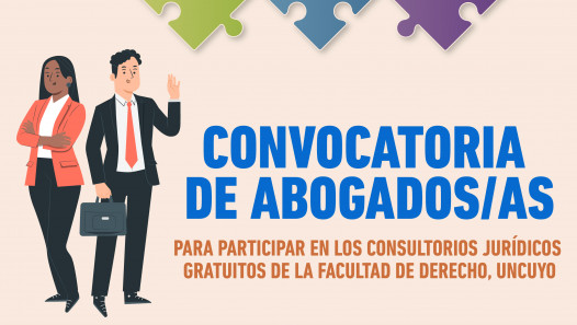 imagen Convocatoria para Abogados/as para los Consultorios Jurídicos Gratuitos