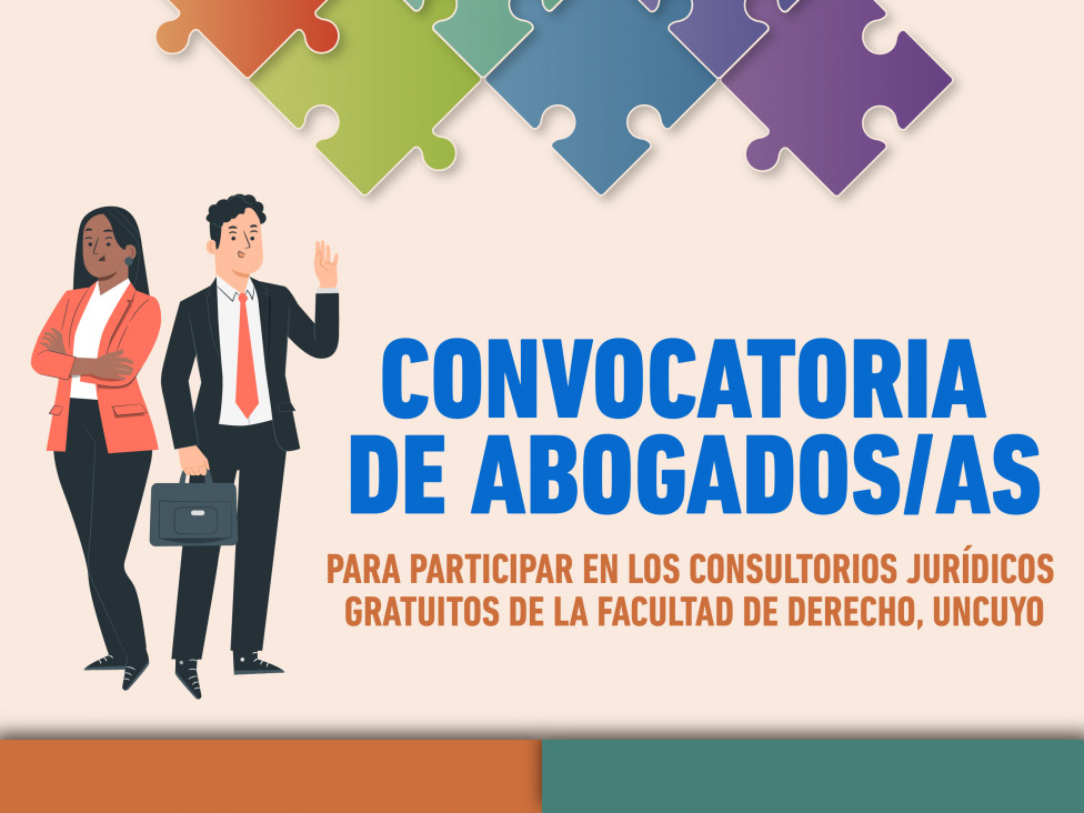 imagen Convocatoria para Abogados/as para los Consultorios Jurídicos Gratuitos