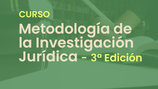 imagen Curso de Metodología de la Investigación Jurídica - 3ª Edición