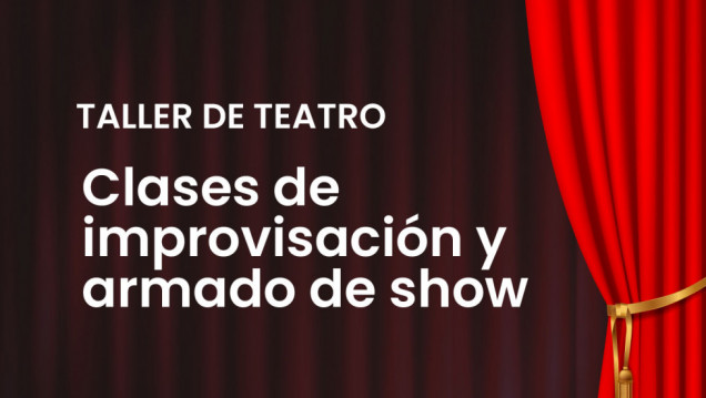 imagen Inscripciones abiertas para el Taller de Teatro 2026