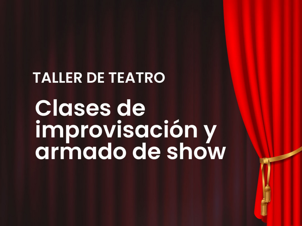 imagen Inscripciones abiertas para el Taller de Teatro 2026