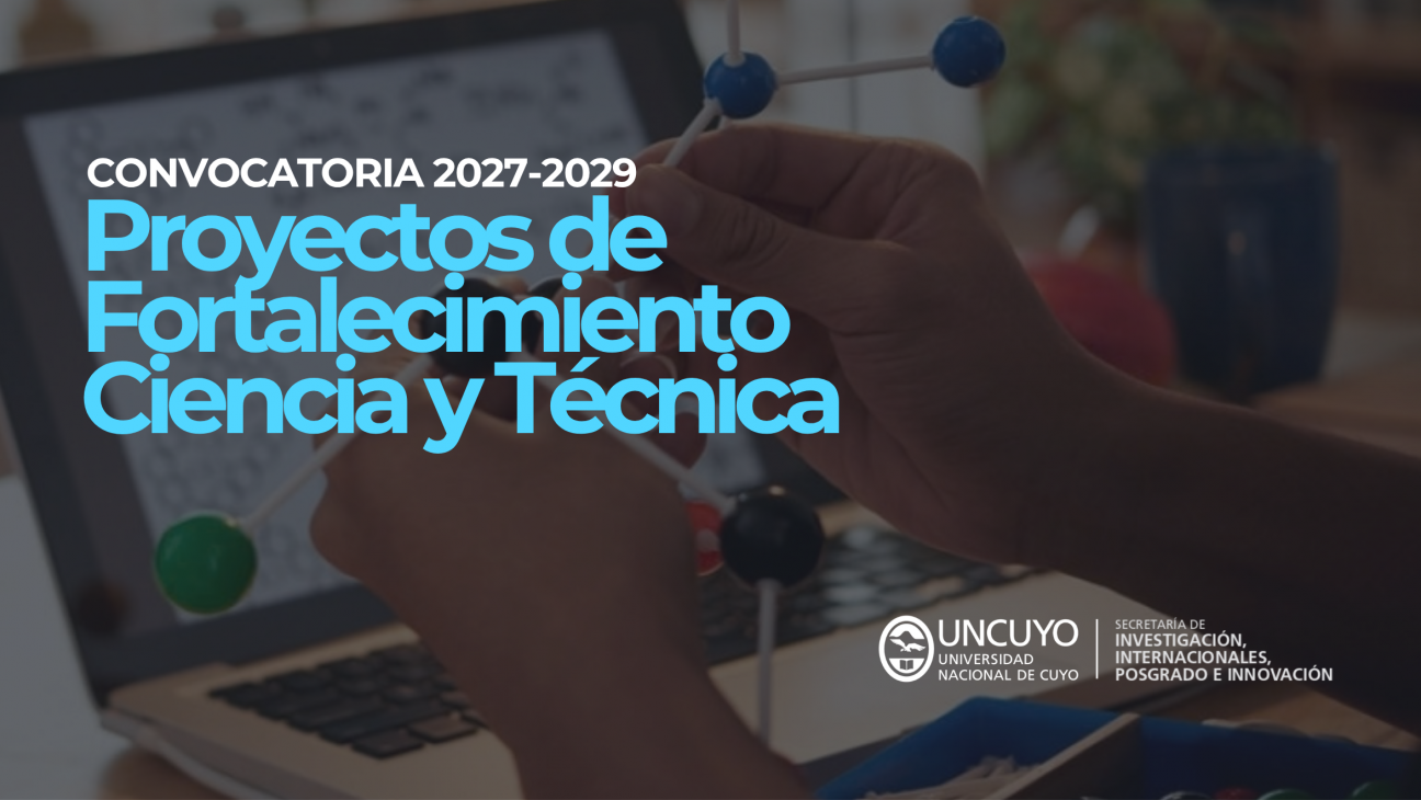 imagen Investigación: abierta la convocatoria a Proyectos de Fortalecimiento de Ciencia y Técnica