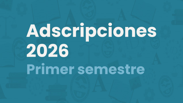 imagen Convocatoria para Docentes Adscriptos 2026