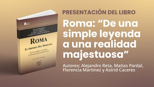 imagen Presentación del libro "Roma: El imperio del Derecho"