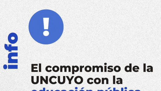 imagen La Universidad Nacional de Cuyo reafirma su compromiso con la sociedad y con la educación pública