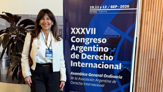 imagen Docente de la Facultad de Derecho, reelegida como Vicepresidenta de la Asociación Argentina de Derecho Internacional
