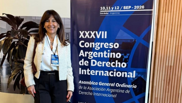 imagen Docente de la Facultad de Derecho, reelegida como Vicepresidenta de la Asociación Argentina de Derecho Internacional