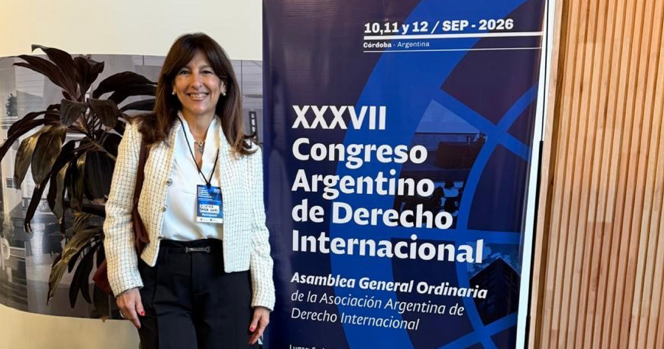 imagen Docente de la Facultad de Derecho, reelegida como Vicepresidenta de la Asociación Argentina de Derecho Internacional