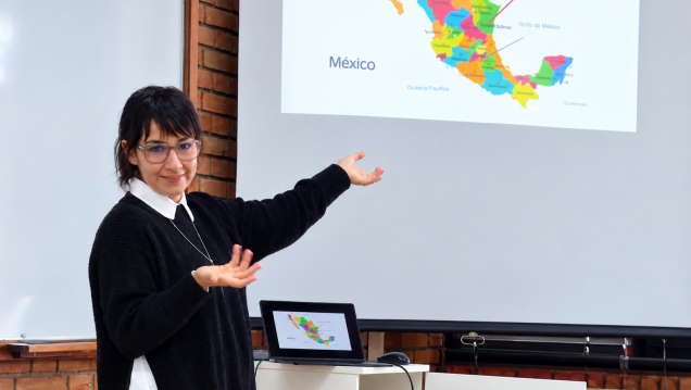 imagen Una especialista mexicana visitó la FD para compartir nuevas herramientas de mediación