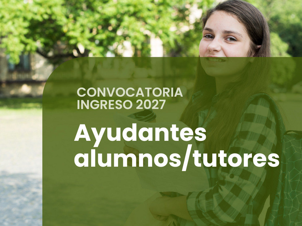 imagen Convocatoria a ayudantes alumnos/as tutores/as para desempeñarse en el Curso de Ingreso 2027 de Abogacía