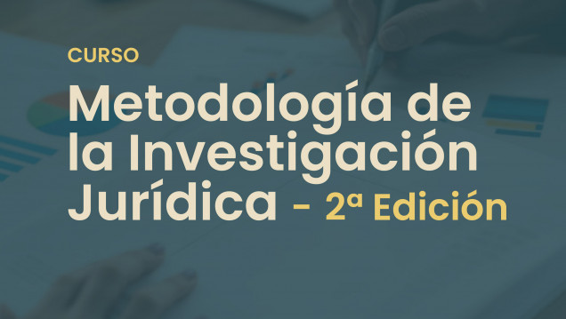 imagen Curso de Metodología de la Investigación Jurídica - 2ª Edición 
