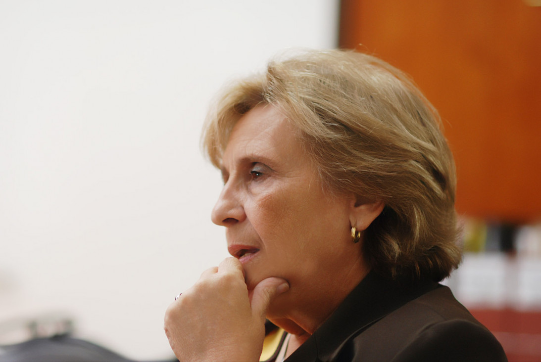 imagen La Facultad de Derecho despide con pesar a María Victoria Gómez de Erice, primera rectora de la UNCUYO