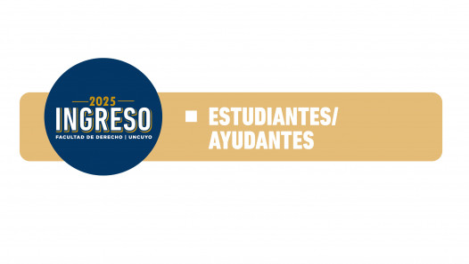 imagen Convocatoria | Estudiantes/Ayudantes del Curso de Ingreso - Abogacía 2025