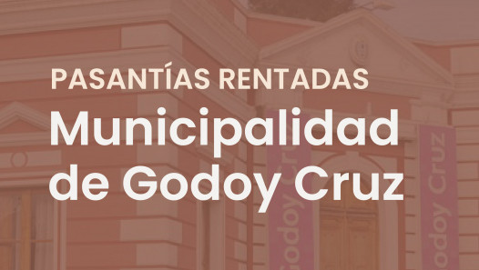 imagen Convocatoria a Pasantías en Municipalidad de Godoy Cruz
