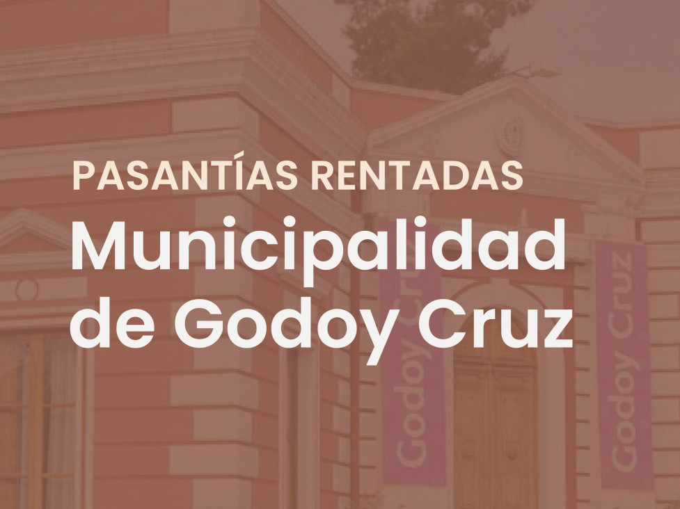imagen Convocatoria a Pasantías en Municipalidad de Godoy Cruz