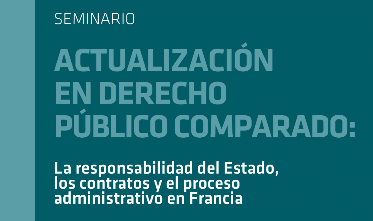 imagen Seminario: Actualización en Derecho Público comparado