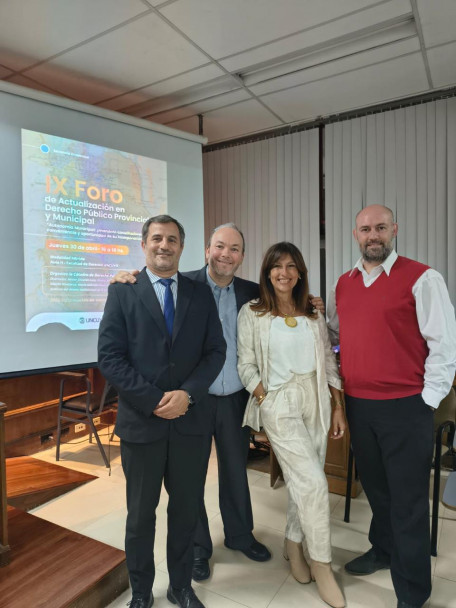 imagen El IX Foro de Actualización en Derecho Público Provincial y Municipal reunió a especialistas y actores institucionales para debatir sobre autonomía municipal