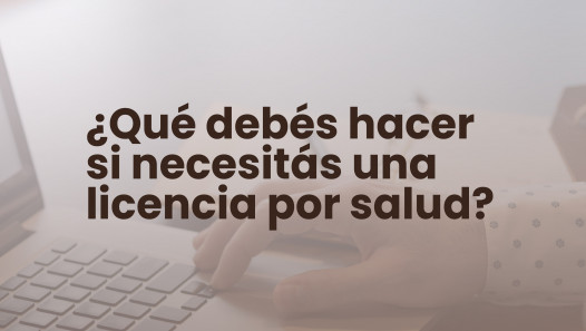 imagen Pedidos de licencias por razones de salud desde noviembre 2025