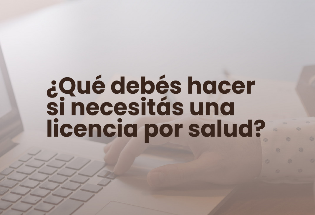 imagen Pedidos de licencias por razones de salud desde noviembre 2025
