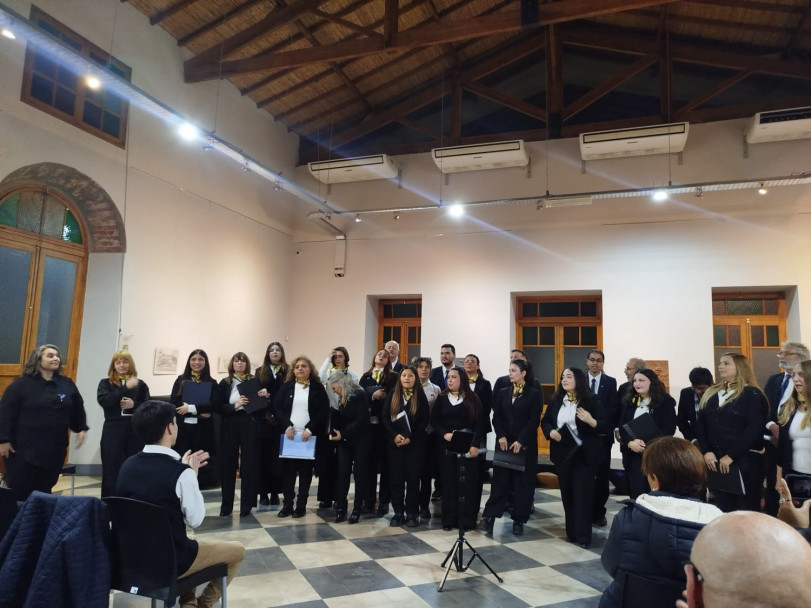 imagen El canto coral reunió a las comunidades universitarias de Mendoza y Bariloche