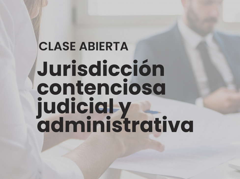 imagen Clase abierta sobre jurisdicción contenciosa a cargo del Dr. Renaud Bourget