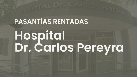 imagen Convocatoria a Pasantías rentadas en el Hospital Dr. Carlos Pereyra