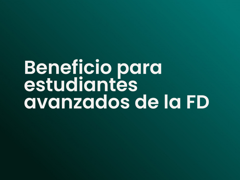 imagen Convocatoria con beneficios a estudiantes de la FD UNCUYO