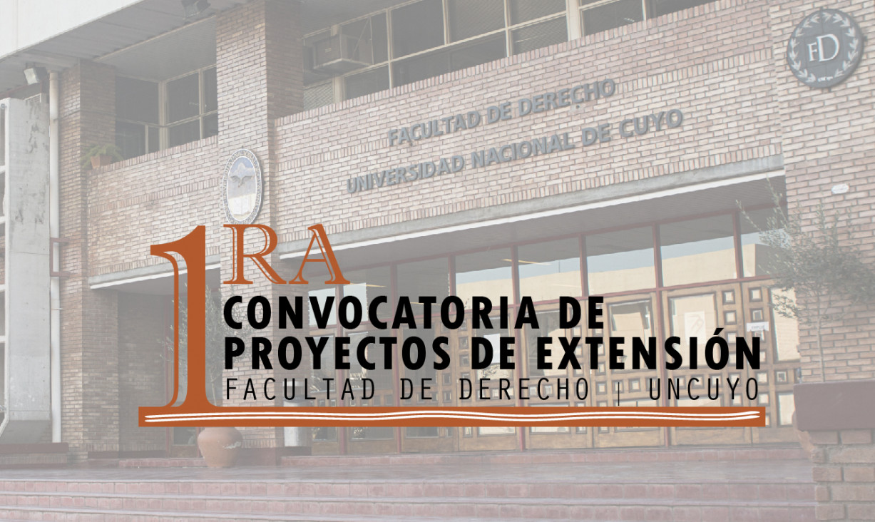 imagen ¡Hacé extensión junto a la Facultad de Derecho!