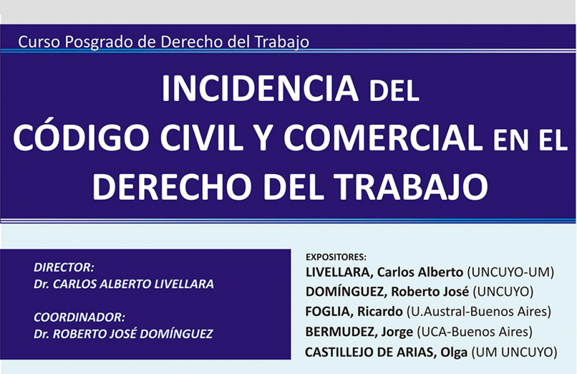 imagen Incidencia del Código Civil y Comercial en el Derecho del Trabajo