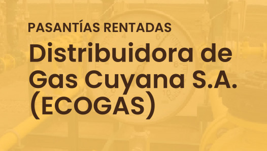 imagen Pasantías rentadas | Distribuidora de Gas Cuyana S.A. (ECOGAS)