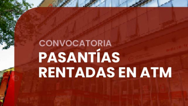imagen Convocatoria a pasantías educativas rentadas en la Administracion Tributaria de Mendoza (ATM)