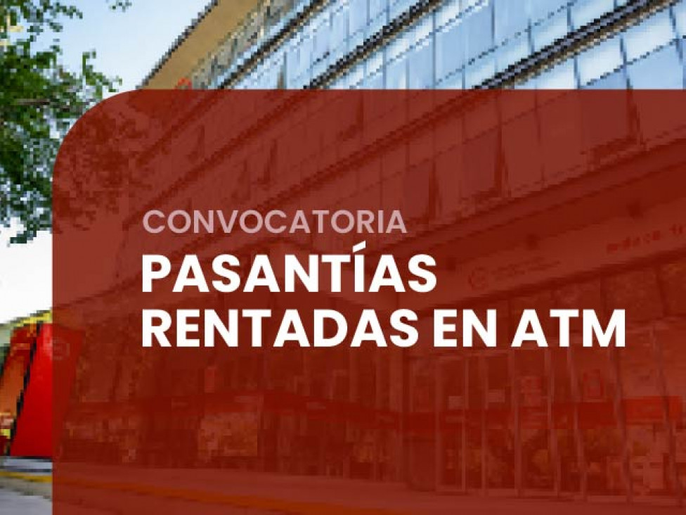 imagen Convocatoria a pasantías educativas rentadas en la Administracion Tributaria de Mendoza (ATM)