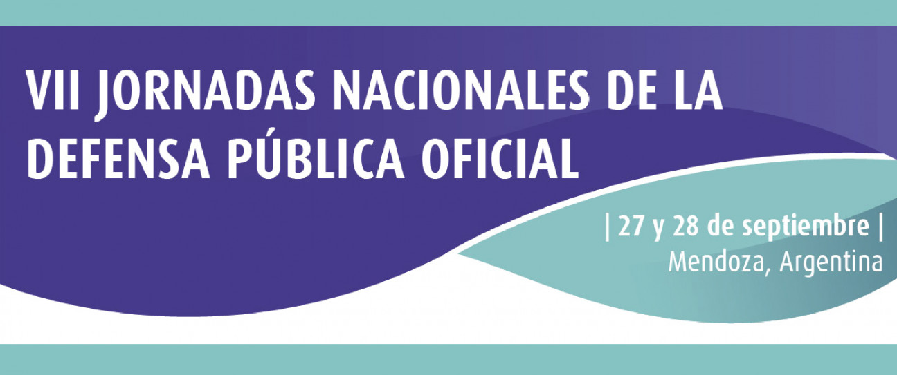 imagen VII Jornadas Nacionales de la Defensa Pública Oficial