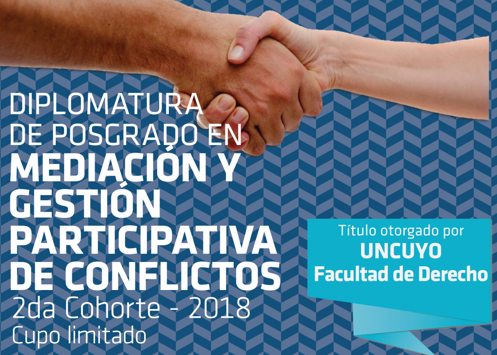 imagen Preinscripciones Diplomatura de Posgrado en Mediación y Gestión Participativa de Conflictos – 2da Cohorte