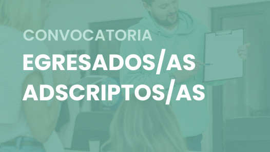 imagen Convocatoria a Egresados/as Adscriptos/as para desempeñarse en el Curso de Ingreso 2027 de Abogacía