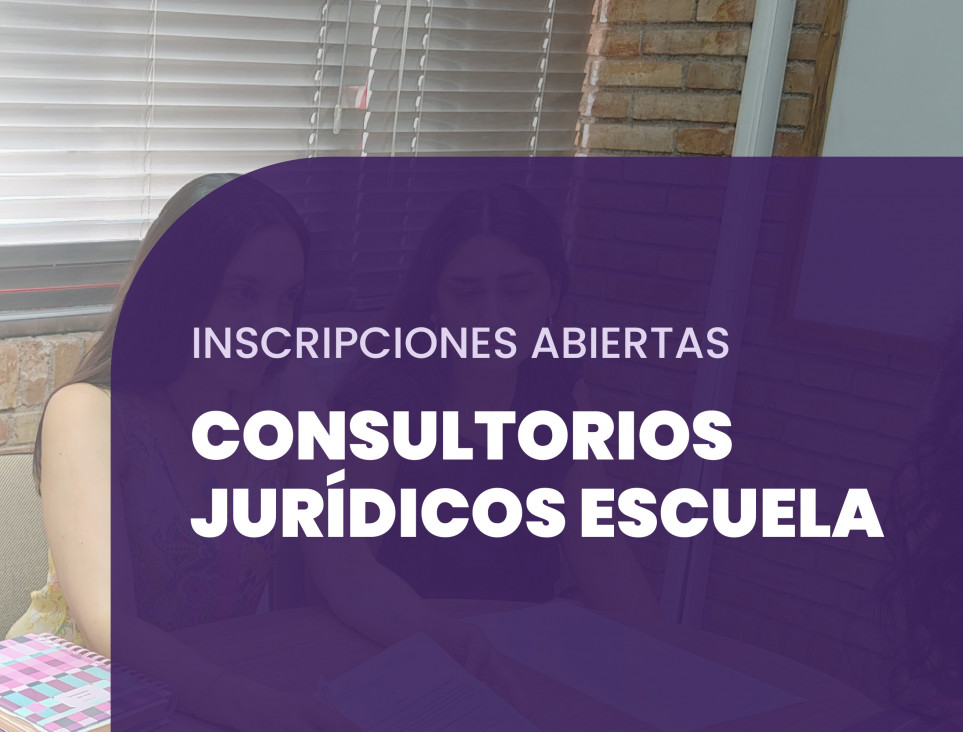 imagen Convocatoria para Participar en los Consultorios Jurídicos Escuela